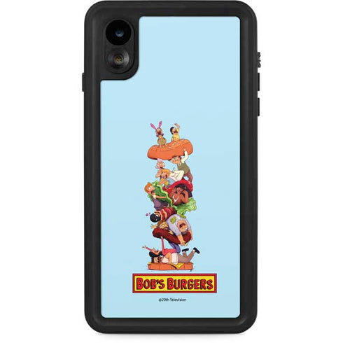 Bobs Burgers Stacked iPhone XR Waterproof Case