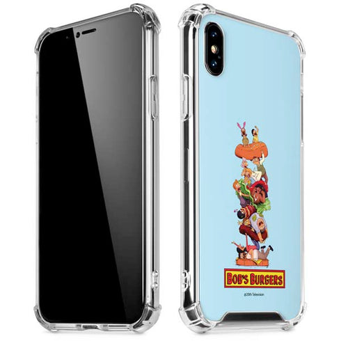 Bobs Burgers Stacked iPhone XS Max Clear Case