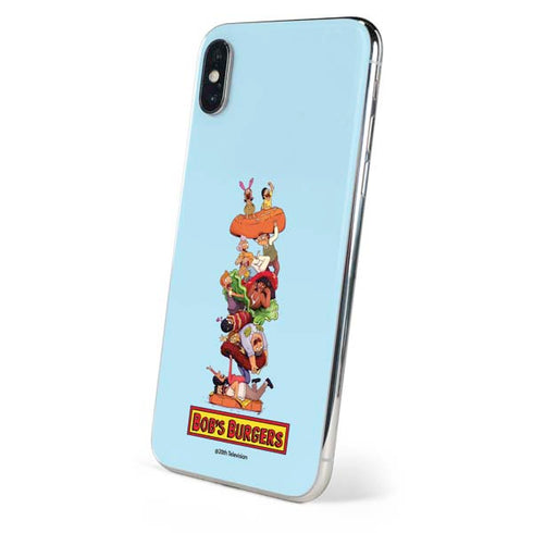 Bobs Burgers Stacked iPhone XS Max Skin