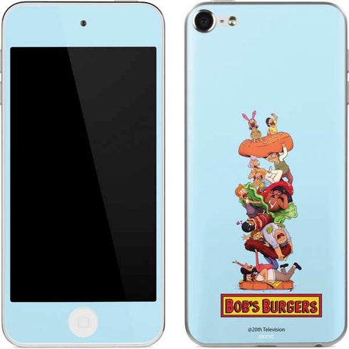Bobs Burgers Stacked Apple iPod Skin