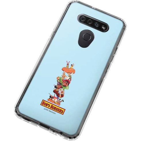 Bobs Burgers Stacked LG K51/Q51 Clear Case