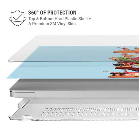 Bobs Burgers Stacked MacBook Air 13in M1 (2021) Case plus Skin