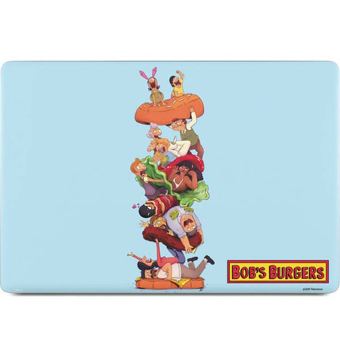 Bobs Burgers Stacked Apple MacBook Pro 15-inch Skin