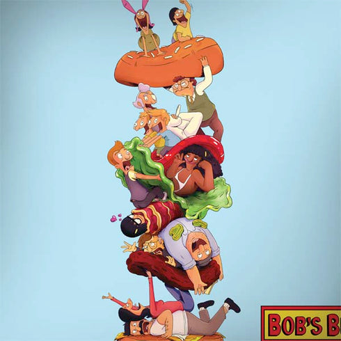 Bobs Burgers Stacked MacBook Skins