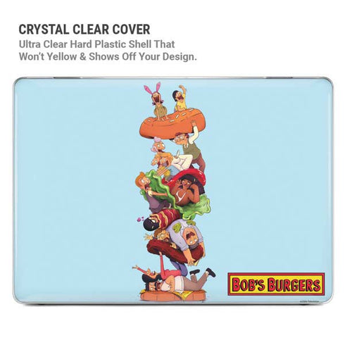 Bobs Burgers Stacked MacBook Cases