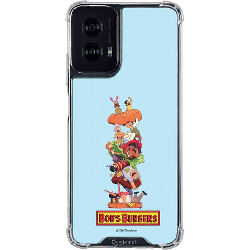 Bobs Burgers Stacked Moto G Power 5G (2024) Clear Case