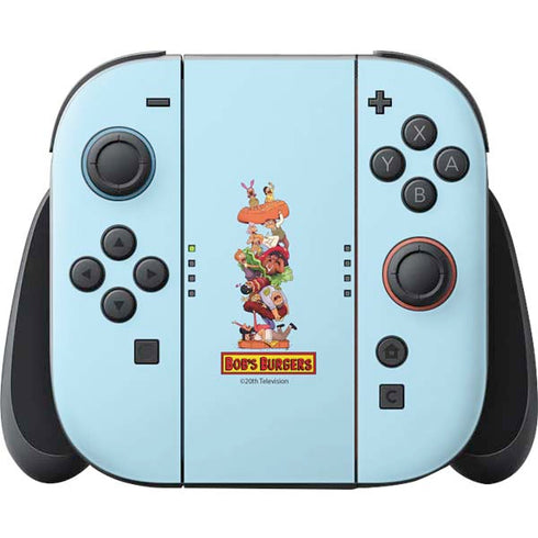Bobs Burgers Stacked Nintendo Skins