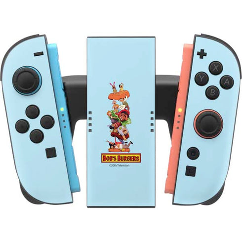 Bobs Burgers Stacked Nintendo Switch 2 (2025) Joy-Con Controller Skin