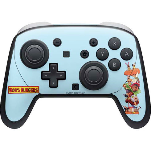 Bobs Burgers Stacked Nintendo Skins