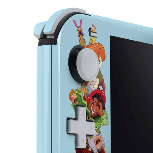 Bobs Burgers Stacked Nintendo Switch Lite Skin
