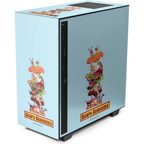 Bobs Burgers Stacked NZXT H510 Compact ATX Mid-Tower Case Skin