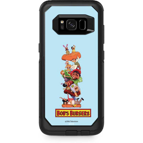 Bobs Burgers Stacked Otterbox Commuter Galaxy Skin