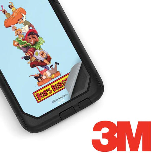 Bobs Burgers Stacked Otterbox Commuter Galaxy Skin