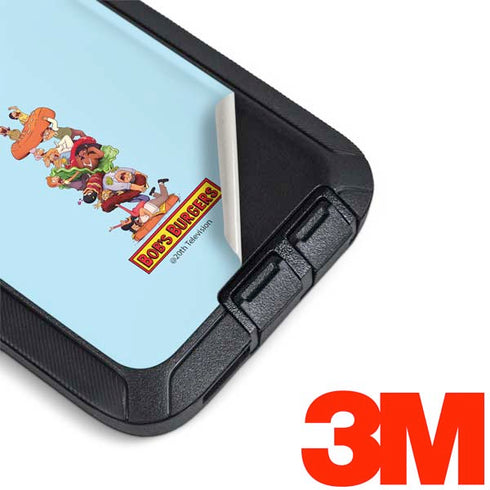 Bobs Burgers Stacked Otterbox Defender Galaxy Skin