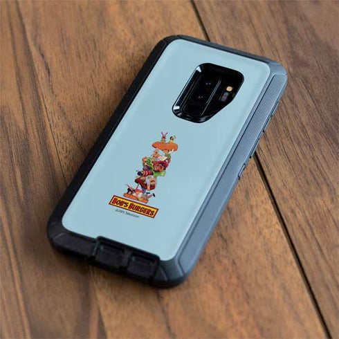 Bobs Burgers Stacked Otterbox Defender Galaxy Skin