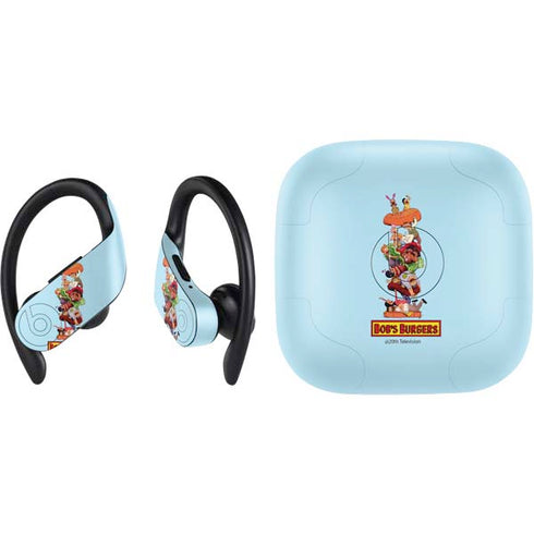 Bobs Burgers Stacked PowerBeats Pro Skin