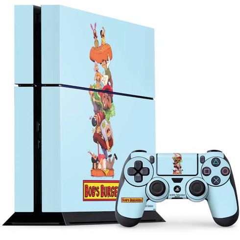 Bobs Burgers Stacked PS4 Console and Controller Bundle Skin