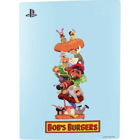 Bobs Burgers Stacked PS5 Console Skin