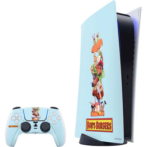 Bobs Burgers Stacked PS5 Digital Edition Bundle Skin