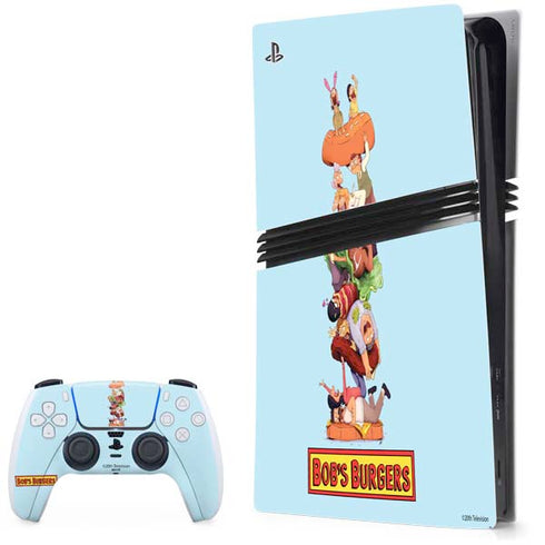 Bobs Burgers Stacked PS5 Pro Bundle Skin