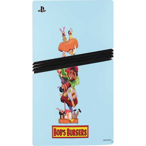 Bobs Burgers Stacked PS5 Pro Console Skin