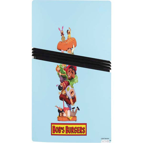 Bobs Burgers Stacked PS5 Pro Console Skin