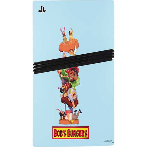 Bobs Burgers Stacked PS5 Pro Disk Bundle Skin