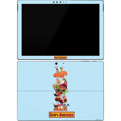 Bobs Burgers Stacked Surface Pro 7 Skin
