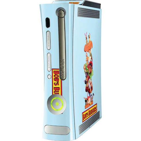 Bobs Burgers Stacked Xbox 360 (Includes HDD) Skin