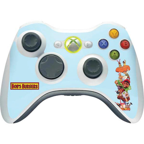 Bobs Burgers Stacked Xbox 360 Wireless Controller Skin