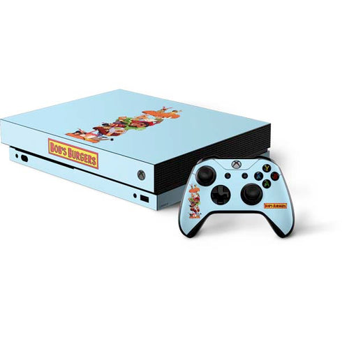 Bobs Burgers Stacked Xbox One X Bundle Skin