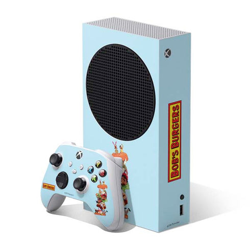 Bobs Burgers Stacked Xbox Series S Bundle Skin