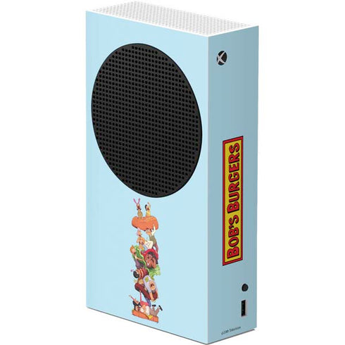Bobs Burgers Stacked Xbox Series S Console Skin