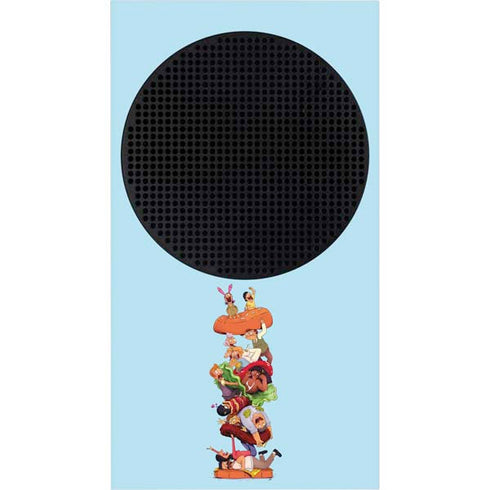 Bobs Burgers Stacked Xbox Series S Console Skin