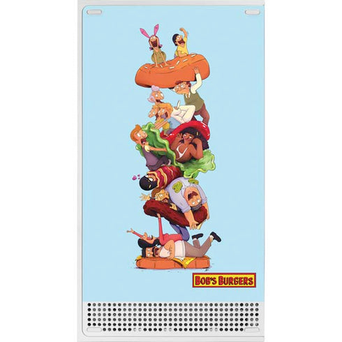 Bobs Burgers Stacked Xbox Series S Console Skin