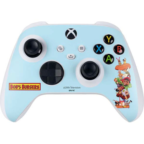 Bobs Burgers Stacked Xbox Series S Controller Skin