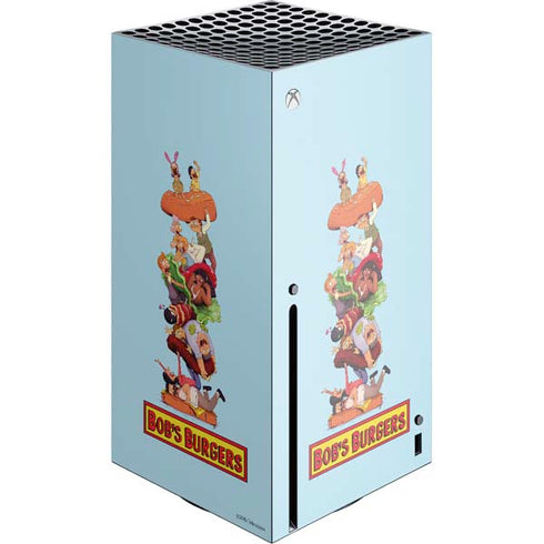 Bobs Burgers Stacked Xbox Series X Skins