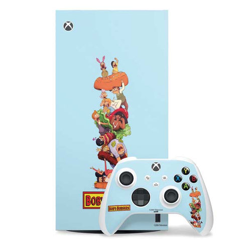 Bobs Burgers Stacked Xbox Series X Skins