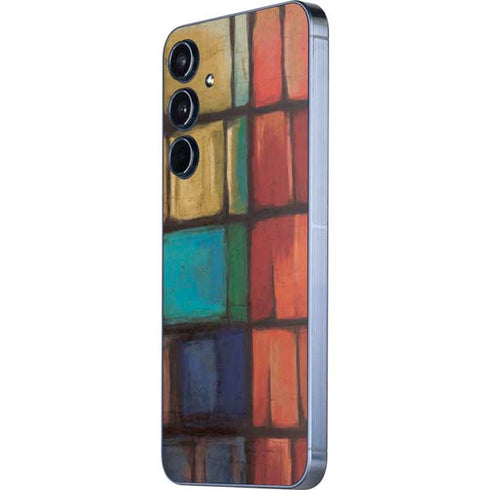 Stained Glass Galaxy A55 5G Skin