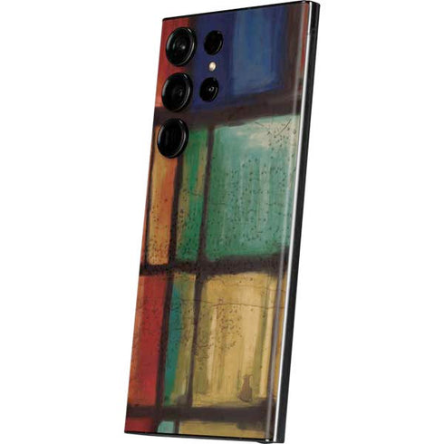 Stained Glass Galaxy Skins