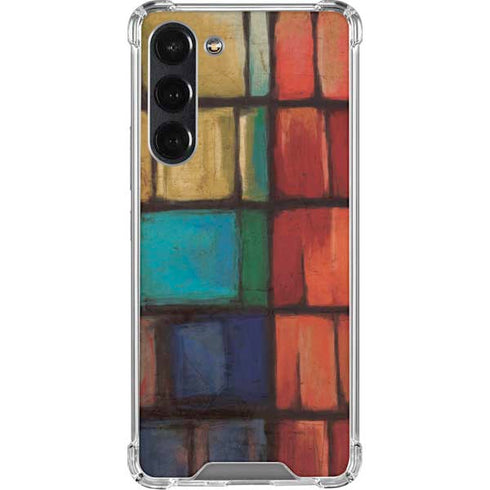 Stained Glass Galaxy S24 FE Clear Case