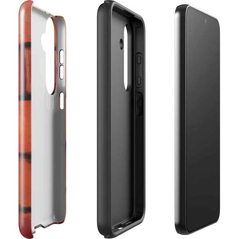 Stained Glass Galaxy S25 Impact Case