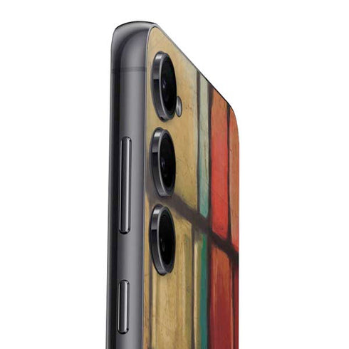 Stained Glass Galaxy S25 Skin