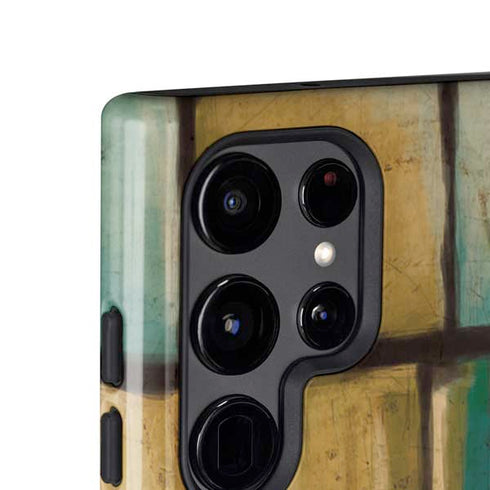 Stained Glass Galaxy S25 Ultra Impact Case