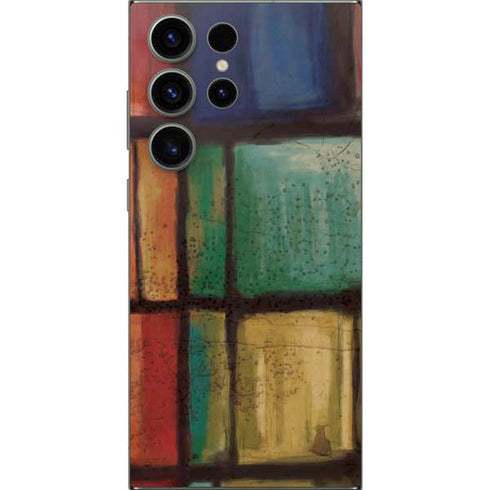 Stained Glass Galaxy S24 Ultra Skin