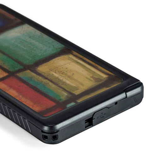 Stained Glass Galaxy S24 Ultra Waterproof Case