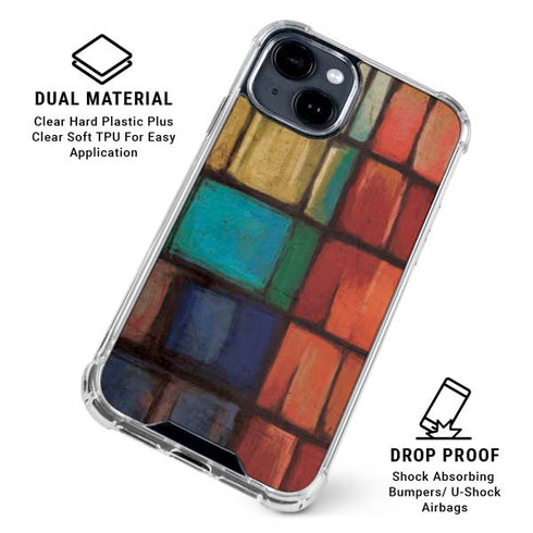 Stained Glass iPhone 15 Clear Case