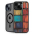 Stained Glass iPhone 15 Kickstand Case