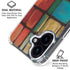 Stained Glass iPhone 16 Clear Case