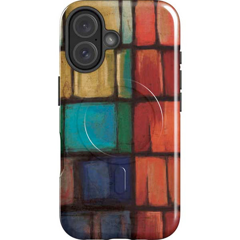 Stained Glass iPhone 16 Magsafe Impact Case